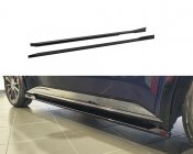 Side Skirts V1 for Renault 5 E-Tech from 2024- | Gloss Black styling