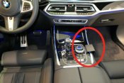 Mobile phone holder BMW X6 (G06) from 2020-2023