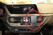 Mobile phone holder BMW 1 Series from 2020-2024