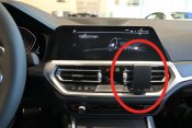 Mobile phone holder 3 Series (BMW) from 2020-2022