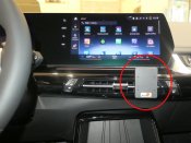 Mobile phone holder BMW X1 (U11) from 2023-