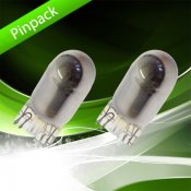 Turn signal light Yellow/Chromed W5W T10