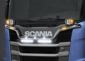 Stainless steel plow bar for Scania C20