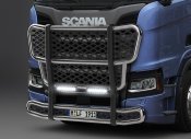 Front protection in ABS plastic for Scania C20