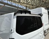 Roof Spoiler V2 for Ford Transit Custom from 2023- | Stylish design for rear doors