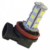 LED lamp 12V 18xSMD Xenon white H11
