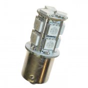 LED lamp, BA15s /R5W, 24V, 13 diodes - Xenon white