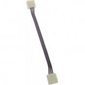 Cable connection "clip on" splice to RGB flexi strip