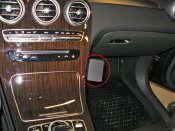 Mobile phone holder Mercedes GLC from 2016-2023