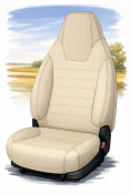 Seat covers for Adria motorhome – Fiat Ducato 2015- | Beige