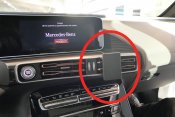 Mobile phone holder Mercedes EQC from 2020-