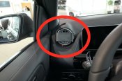 Mobile phone holder Mercedes GLA from 2020-