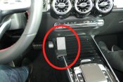 Mobile phone holder Mercedes EQB from 2022-