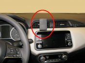 Mobile phone holder Nissan Micra from 2017-