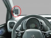 Mobile phone holder Peugeot 108 from 2014-2021