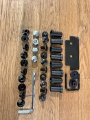 Spare parts kit: Screws, nuts, inserts etc. for Artfex dog cages
