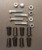 Spare parts kit: Screws, nuts, sleeves etc. for Artfex dog gate Double