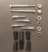 Spare parts kit: Screws, nuts, sleeves etc. for Artfex dog gate Single