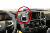 Mobile phone holder for Fiat Ducato from 2007-