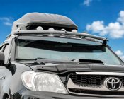 Sun Visor for Toyota Hilux from 2006-2011 - Gloss Black Gangster Cap