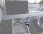 Mounting Bracket (Base) for Mobile Holder for BYD Atto 3 from 2026-