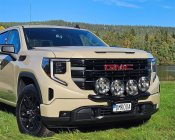 Auxiliary light bracket for 4 lights for GMC Sierra from 2022- | Qpax