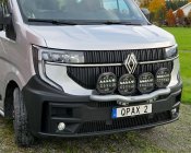 Auxiliary Light Bracket for 4 Lights for Renault Master from 2024- | Qpax