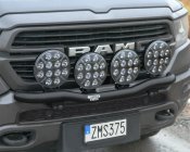 Auxiliary Light Bracket for 4 Lights Dodge RAM 1500 2019-2024 | Qpax