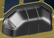 Wheel Arch Protectors for Renault Master from 2024- | Molded Cargo Area Protection
