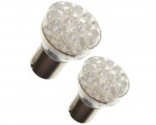 Universal BAY15d/P21/5W Red LED Bulbs with 24 Diodes – For Optimal Illumination