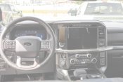 Mobile phone holder for Ford F-150 Lightning XL and XLT from 2021-