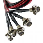 Interior LED Chrome 12-24V 5xDiode