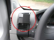 Mobile phone holder for Citroën Jumper from 2007-/2014-