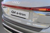 Rear guard Audi Q4 e-tron from 2021-
