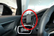 Mobile phone holder Audi A6 from 2019-