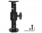 Pedestal mount with wing nut | Brodit
