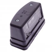 Sign lighting with 2xLED with black plastic housing