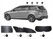 Sun visor Ford Focus station wagon from 2011-2017