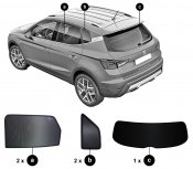 Sun visor Seat Arona from 2017-