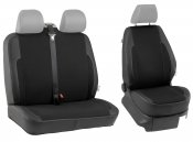 Heavy-duty seat covers for the front seats (1+2) for Ford Transit from 2000-2006