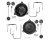 Speaker Kit for the 2015–2019 Opel Vivaro | Front Speakers