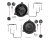Front Speaker Package for Opel Vivaro from 2015-2019 | Front speakers