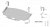 Sketch for asphalt sheet for BMW 5 Series 2004-2009