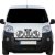 Extra light bracket for Fiat Fiorino from 2008-. Space for 3 extra lights.