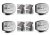 Complete extra light package incl. mounting - Hella Jumbo 320