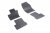 Rubber mats Fiat 500X from 2015-
