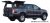 Force Pro deck lid with opening side hatches for Ford Ranger Super Cab 2012-