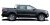 Total Arc - Flatbed with long load rack for Ford Ranger Double Cab from 2012-/2016-