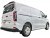 Roof Spoiler V1 for Ford Transit Custom from 2023- | Stylish design for rear doors