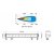 LEDSON Titan LED Ramp - 516 mm (20.5"), 100W, 10-30V | With position light